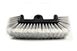 CARCAREZ 12" Car Wash Brush with Soft Bristle for Auto RV Truck Boat Camper Exterior Washing Cleaning, Grey
