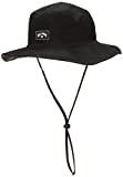 Billabong Men's Big John Safari Sun Protection Hat with Chin Strap, Black2, 1SZ
