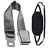 Airplane Seat Belt Extender, 7-31" Airline Seatbelt Extender Adjustable - FITS All Airlines in US Except Southwest(Silver)