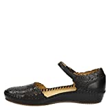 PIKOLINOS Leather Ballerinas P. Vallarta 655 - Size 7.5-8 Black