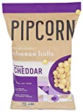 PIPSNACKS Heirloom White Cheddar Cheese Balls, 4.5 OZ