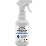 Mite Killer Spray by Premo Guard 16 oz  Treatment for Dust Spider Bird Rat Mouse Carpet and Scabies Mites  Fast Acting 100% Effective  Child & Pet Safe  Best Natural Extended Protection
