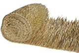 amaZulu Inc. Mexican Straw Roof Thatch  Palm Thatch Rolls 35'H x 10'L | Duck Blind Grass | Tiki Hut Thatch | Duck Boat Blinds | Palapa Thatch Roofing | Thatch Roofing for Tiki Bar | Tiki Bar Huts