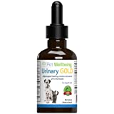 Pet Wellbeing Urinary Gold for Cats - Vet-Formulated - Feline Urinary Tract Health, UTI & Bladder Infection, Normal Urine pH - Natural Herbal Supplement 2 oz (59 ml)