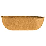 ALXFFBN Trough Coco Liner, 30 Inch Coco Replacement Liner Coco Coir Liner for Hanging Baskets Coco Fiber Liners for Planters, Coffee, Small, (210323YF20-1-9267-1824572151)