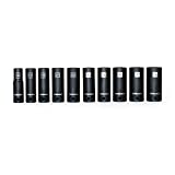 Steelman 10-Piece 1/2-Inch Drive Deep Impact Grade Thin Wall Socket Set with Wall Mount Storage, Includes 14mm, 17mm, 19mm, 21mm, 22mm, 13/16", 7/8", 15/16", 1", and 1-1/16", Laser-Etched