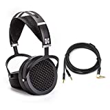 HIFIMAN SUNDARA Hi-Fi Headphone with 3.5mm Connectors, Planar Magnetic, Comfortable Fit with Updated Earpads-Black, 2020 Version