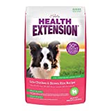 Health Extension Weight Control Dry Dog Food, Grain-free, Natural Food for Overweight Adult Dogs with added Vitamins & Mineral, Include Lite Chicken & Brown Rice Recipe (15 lbs / 6.8 kg)