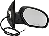 Dorman 955-1481 Passenger Side Power Door Mirror - Heated / Folding Compatible with Select Cadillac / Chevrolet / GMC Models, Black