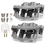 A-Premium Disc Brake Caliper Assembly with Bracket Compatible with Ford Excursion 2000-2005 F-250 Super Duty F-350 Super Duty 1999-2004 Front Left and Right Side 2-PC Set