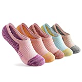 Gonii Womens No Show Socks Athletic Ankle Socks Cushioned Running Low Cut 5-Pairs