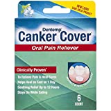 Dentemp Canker Cover - Canker Sore Oral Pain Reliever (6 Counts) - Canker Sore Treatment to Relieve Canker Pain, Mouth Sores & Mouth Irritation - Fast Acting Canker Sore Relief Tablets for Adults