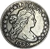 QiQiFanFan Best Morgan Silver Dollars-1795 Coin Collecting-Silver Dollar USA Old Original Pre Morgan Dollar