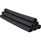 Foam Roll Bar/Cage High-Density Padding, Easy Installation for Maximum Protection of Roll Cage, Set of 6 Roll Bar Padding Sticks, Black, 36 Inches, 3 Inch OD