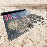 Sandbaggy Woven Geotextile Landscape Fabric | 50 Year Fabric* | for Soil Stabilization & Underlayment for Pavers, Driveway, Gravel Roads & Parking Lots | Meets AASHTO M288 Spec (12.5 ft x 200 ft Roll)