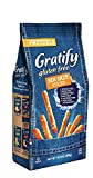 Gratify Gluten Free Pretzels Sea Salt Sticks Vegan GF Pretzels, 10.5oz Bag (Pack of 6)