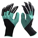 Floro Garden Gloves with Claws for Digging, Pruning & Poking, All in One Gardening Tool, Durable Hand Protectors, handwear for Gardeners & DIY Hobbyists, 1 Pair