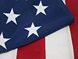 American Flag Heavy Duty 4x6 Premium Commercial Grade 2 ply Polyester 100% Made in USA Tough Durable All Weather Sewn Stripes Embroidered Stars