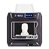 R QIDI TECHNOLOGY X-MAX 3D Printers,New Upgrade,Intelligent Industrial Grade 3D Printer,5 Inch Touchscreen,High Precision Printing with ABS,PLA,TPU,Flexible Filament, Print Size 11.8''x9.8''x11.8''