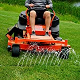 Clippings Cleaner Lawn Mower Deck Cleaner - No More Scraping - Blast Away Grass Clippings with Water from a Garden Hose - Strong, All Metal Design with 13 Spouts