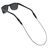 Cablz Original Eyewear Retainer, Black and Yellow with Black Cable, 14-Inch