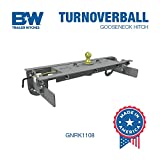 B&W Trailer Hitches Turnoverball Gooseneck Hitch - GNRK1108 - Compatible with 1999-2010 Ford F250 & F350 Trucks