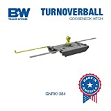 B&W Trailer Hitches Turnoverball Gooseneck Hitch - GNRK1384 - Compatible with 2014-2018 Ram 2500 Trucks