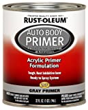 Rust-Oleum 253499 Automotive Premixed Auto Body Paint, Quart, Gray Primer 32 Fl Oz (Pack of 1)