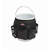 Bucket Boss Auto Boss Wash Boss Organizer for a 5 Gallon Bucket, with Fast-Drying, Exterior Mesh Pockets for Car Wash Supplies, Allowing for Soap and Water in the Bucket, in Black, AB30060