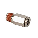 VIAIR 11472 1/4" NPT(M) to 1/4" Airline Straight Fitting (DOT Approved), 4 Pack
