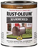 Rust-Oleum 239074 Hammered Metal Finish, Copper, 1-Quart (Packaging may vary)