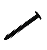 MidAmerica Black 3" Shutter Lok Peg Fasteners 60 Pack Spikes Longer and Stronger