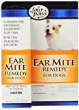 Four Paws Healthy Promise Aloe Ear Mite Treatment for Dogs Ear Mite Remedy 0.75 Fl. Ounces