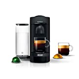 Nespresso Vertuo Plus Coffee and Espresso Maker by De'Longhi, Matte Black