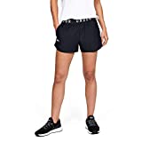 Under Armour Women's Play Up 3.0 Shorts , Black (001)/White , Large