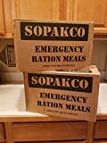 Sopakco 24ct US Military Surplus MRE Meals Ready to Eat 2021 Inspect A+B Case Bundle Menus 1-24