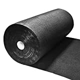 Pomeat Weed Barrier Landscape Fabric Heavy Duty, Premium Pro Weed Blocker Fabric, Durable & Superior Weeds Control Fabric for Vegetable Gardens, Flower Bed, Mulch, Pavers, Driveway 1.4 X 100FT Black
