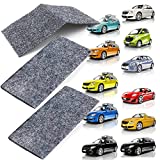 DRANISLY Nano Sparkle Cloth, Car Scratch Repair Cloth, Automotive Paint Repair Nano Sparkle Cloth, Easily to Repair Car Surface Small Scratches, Suitable Auto.Gray 3 pcs