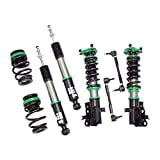 Rev9 R9-HS2-011_2 Hyper-Street II Coilover Suspension Lowering Kit, Mono-Tube Shock w/ 32 Click Rebound Setting, Full Length Adjustable, compatible with Honda Civic Si (FG/FB) 2012-13