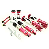 Godspeed MSS0290-B MonoSS Coilover Lowering Kit, Fully Adjustable, Ride Height, Spring Tension And 16 Click Damping, compatible with Honda Civic (FG/FB) LX/EX/Hybrid 2012-15