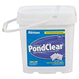 Airmax PondClear Pond Clarifier, Cleans Water & Eliminates Odor, Natural & Easy to Use Bacteria & Enzyme Packets, Safe for The Environment, Treats 1/4 Acre, 3 Month Supply, 12 Packets