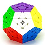 CuberSpeed yj yuhu Magnetic Megaminx Stickerless Speed Cube Speed Puzzle Cube yongjun yuhu v2 m megaminx Cube Puzzle