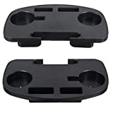 Universal Cup Holder for Zero Gravity Chair Utility Tray Clip On Chair Table with Mobile Device Slot and Snack Tray 2 Pack (Style 2)