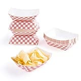 2 Lb. Disposable Paper Food Tray 50 ct. by JDRD