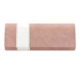 Portable Eyeglass Case Eyeglasses Bag for Reading Glasses Spectacles and Small Sunglasses, Sturdy Pocket Size Cases