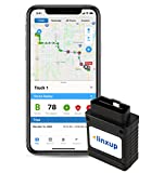 Linxup GPS Car Tracker, Vehicle Tracker and Monitoring System with Real Time Location GPS Reports, for Equipment, Car, Truck, Fleet, and Professionals 4G with Phone App