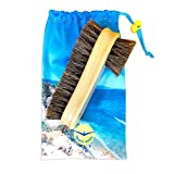 Beach Sandy  2 in 1 Sand Brush for Beach, Surfing Accessories for Sand Remover, Ocean & Lakeside Sports Recreation - Eco Friendly