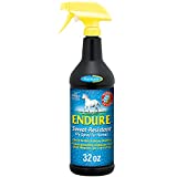 Farnam Endure Sweat-Resistant Horse Fly Spray, Kills, Repels, Protects, 32 Ounces, Quart Spray