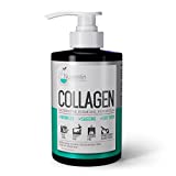 Nuventin Collagen Firming Cream Moisturizer Lotion W/ Aloe Vera & Green Tea. Skin Care Anti-Aging Collagen Face & Body Lotion For Wrinkle Repair, Sagging Skin, & Dry Skin, 15 Fl Oz (Pack of 1)