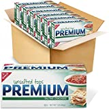 Premium Unsalted Tops Saltine Crackers, 12 - 16 Ounce Boxes (Pack of 12)